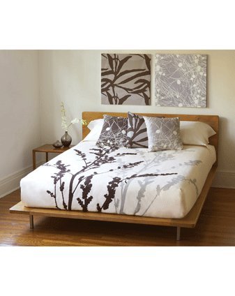 Amenity Organic Duvet Cover - Willow Cream + Coco (King)