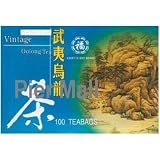 All Natural Vintage Wuyi Oolong Wu Long Tea 100 Individually Wrapped Teabags 7.0 Oz by Wuyi Oolong (Wu Long) & A2AWorld Green Tea