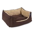 Ancol Dog Bed Domino Chocolate Large