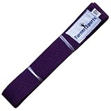Karate judo taekwondo belts martial arts belt Kick Boxing kung Fu GI suits training equipment Purple 280cm