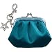 AUTHENTIC COACH AMANDA SATIN MINI COIN/LIPSTICK POUCH CHARM 92424