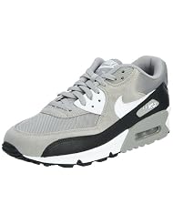 Nike Air Max 90 Mens Running Shoes Medium Grey/White-Black 325018-043 Nike Air Max 90 Mens Running Shoes Medium Grey/White-Black 325018-043
