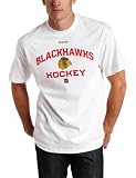 NHL Chicago Blackhawks Authoritative White Short Sleeve Tee (White, X-Large)
