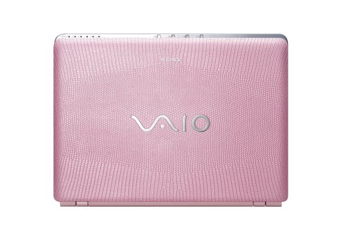 Sony VAIO VGN-CR520E/Q 14.1-inch Laptop (2.1 GHz Intel Core 2 Duo T8100 Processor, 3 GB RAM, 320 GB Hard Drive, Vista Premium) Pink Crocodile