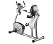 The 4.0 AH hybrid exercise bike is ideal for anyone who's looking for the access and support of a recumbent, and the efficient riding position of an upright bike. Advanced programming and monitoring capabilities help you get results as efficiently as possible.::Features::::* Hybrid frame design offers accessibility, comfort and efficiency::* 23-lb flywheel with quiet, reliable magnetic brake::* 20 programmable resistance levels make it easy to change workout intensity::* FreeSPINTM technology allows for smooth coasting instead of joint-jarring stops::* Warranties: lifetime frame and brake, 3-year parts, 1-year labor::* 325-lb user capacity::Benefits:::SMOOTH OPERATION:The 4.0 AH features a heavy 23-lb flywheel and quiet magnetic brake for the smoothest pedaling motion. FreeSPINTM technology lets you coast instead of experiencing sudden, joint-straining stops.::COMFORT AND CONVENIENCE:Our exclusive hybrid frame design combines the best features of both a traditional upright and recumbent designs. It provides easy step-through entry, a comfortable seat with back support, and a 45-degree leg angle that reduces stress on the users hips and joints.:::ADVANCED ELECTRONICS:Handlebar-mounted buttons allow on-the-fly control of 10 programs and 20 levels of resistance. The large 5-screen display keeps you informed at all times. With wireless heart rate monitoring and 2-user proFILETM performance tracking technology, keeping track of your workout is simple.
