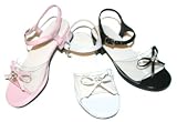 Girls Bow Rhinestone Party Pageant Dress Shoes