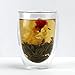 Tea Infuser Cup With Double Wall Glass Design, Strainer and Lid - Perfect Tea Steeper Mug to Brew Loose Leaf Teas 10 oz – Arrives in a Beautiful Gift Box