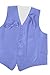 Tuxedo Vest Herringbone Cornflower with 2 ties!