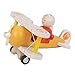 PlanToys Classic Wood Biplane Airplane (6030)