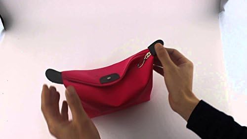Cosmetics Pouch Case Makeup Bag Travel Organizer (Red)