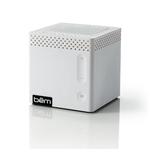 Bem HL2022A Bluetooth Mobile Speaker for Smartphones - Retail Packaging - White