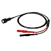 Cal Test Electronics CT2425 PVC Jacketed Coaxial Cable Assembly, BNC Male to Sheathed Banana Plug Connector, 50 Ohm (Pack of 10)