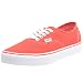 Vans Unisex Authentic Skateboarding Shoe (Minicheck Lining) spicy orange/true white VEE33B5 10 UK