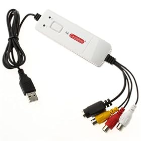 Mygica EZgrabber2 USB 2.0 Video Capture Adapter Device, Direct Video Uploading to YouTube, ipod and PSP Conversion, Windows 7 Ready, Convert Home Videos, TV Show or Gameplay to Quality DVDs with a Push on the Button