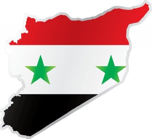 Syria Room Wall Car Bumper Notebook Window Tool Box Sticker Decal