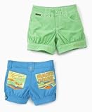 Baby Phat Girls Striped Poplin Bubble Shorts