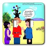 Londons Times New Release Funny Cartoons - Bad Hare Day - Light Switch Covers - double toggle switch