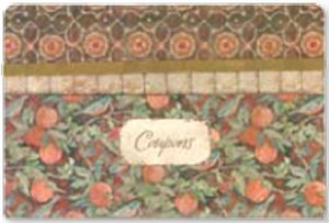 C.R. Gibson De La Terre Coupon Keeper - De La 