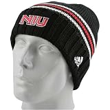 adidas - adidas Northern Illinois Huskies Black Watch Cuffed Knit Beanie