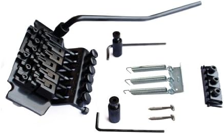 Surfing Black Floyd Rose Guitar Tremolo Bridge Double Locking System