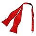 DBA7E01 Multicolored Plain Mens Self-tied Microfiber Boyfriend Bowtie By Dan Smith