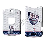 PCMICROSTORE Brand Motorola Razr V3 V3i V3c NBA New Jersey Nets Home Style Jersey Snap-On Case Cover - NBA Licensed Product