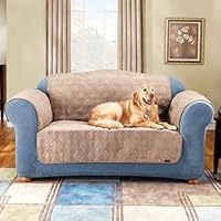 Quilted Duck Pet Cover Linen Sofa