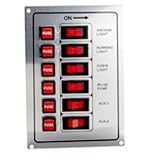 ROCKER SWITCH PANEL 6 GANG