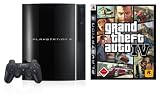 PlayStation 3 - Konsole 40 GB Black inkl. Grand Theft Auto IV