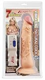 Pipedream Extreme White Boy Vibrating Natural Cock, Flesh
