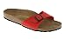 Madrid 1 Bar Mule Red Synthetic - 7 Uk