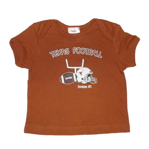 Infant / Baby NCAA Texas Longhorns My First Tee T-Shirt - Brown (Size: 12)