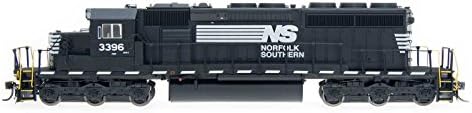 Intermountain Railway Company - EMD SD40-2 w/DCC - Norfolk Southern - Black and White - HO Scale- Ready to Run