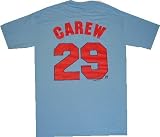 Minnesota Twins Rod Carew Throwback Majestic T Shirt