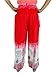 CandyHusky Women's Rayon Smocked Waist Elephant Print Baggy Boho Harem Pants