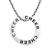 Cheer Message Ring Necklace