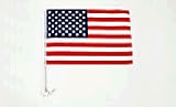 American (U.S.A.) 12x18 Car Flag