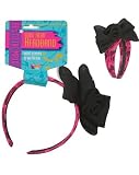 80s Lace Headband with Bow
