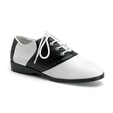 Womens ORIGINAL Costume Saddle Shoes - Black and White