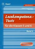 Lesekompetenz-Tests fur die Klassen 5 und 6. Teil 2: Mit Kopiervorlagen