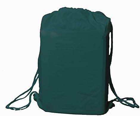 Drawstring Backpack Bag Solid Aqua Teal