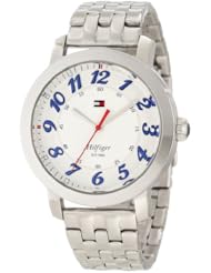 Tommy Hilfiger Womens 1781216 Classic Analog Enamel Bezel Watch