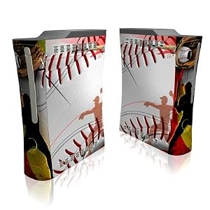 Home Run Baseball Design Xbox 360 Concole Protector Skin Decal Sticker by MyGift
