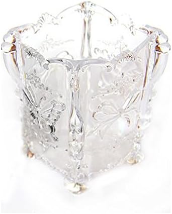 HuntHawk Vintage Makeup Brush Holder in Crystal Clear