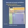 Study Guide for Gravetter/Wallnau's Essentials of Statistics for Behavioral Science, 6th