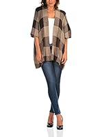 Bleu Marine Chaqueta Punto Mia (Marrón)