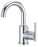 Danze D223158 Parma Single Handle Hole Mount Lavatory Faucet with High Rise Spout, Chrome