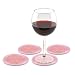 Coasters Glamour Pink Beaded