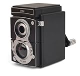 Kikkerland Camera Pencil Sharpener, Black (SC12)