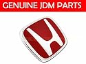Red-h Rear Emblem for Acura Integra RSX Dc5 and Honda FIT